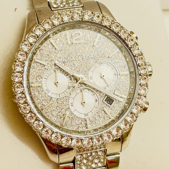 Michael Kors Layton Watch Pave Watch - Picture 2 of 12